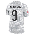 Tlead C.Bears #9 Jim McMahon Player Arctic Camo Salute to Service Limited Stitched Jerseys