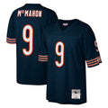 Tlead C.Bears #9 Jim McMahon Player Navy Mitchell & Ness Navy Legacy Replica Stitched Jerseys
