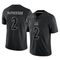 Tlead C.Bengals #2 Evan McPherson Player Black Reflective Limited Game Stitched Jerseys