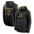 Tlead C.Bengals #2 Evan McPherson Player Black Salute to Service Pullover Hoodies Limited Stitched Jerseys