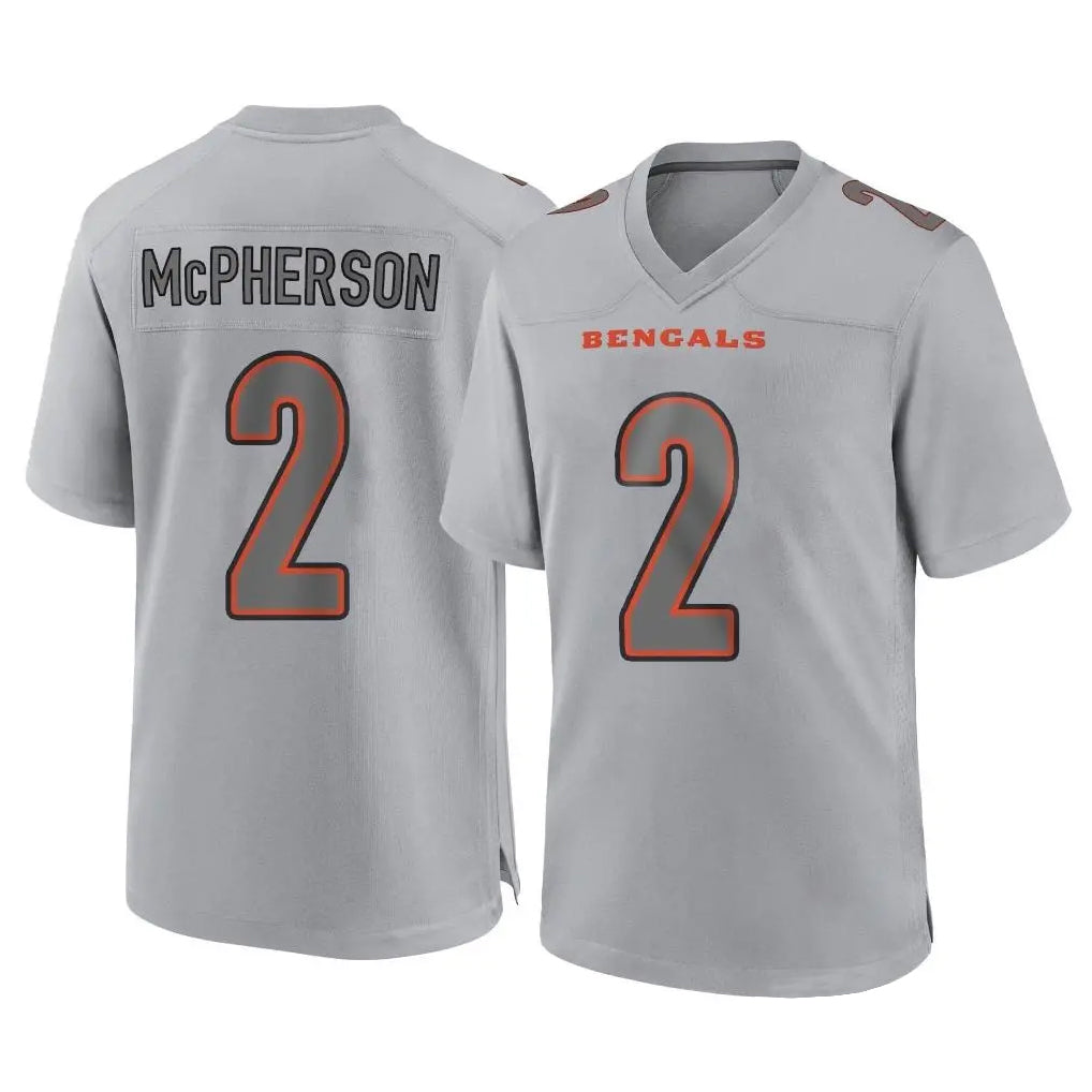 Tlead C.Bengals #2 Evan McPherson Player Gray Atmosphere Fashion Game Stitched Jerseys