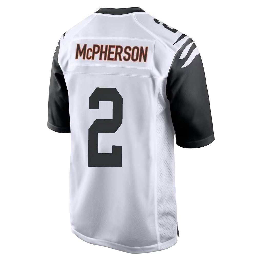 Tlead C.Bengals #2 Evan McPherson Player White Alternate Home Game Stitched Jerseys