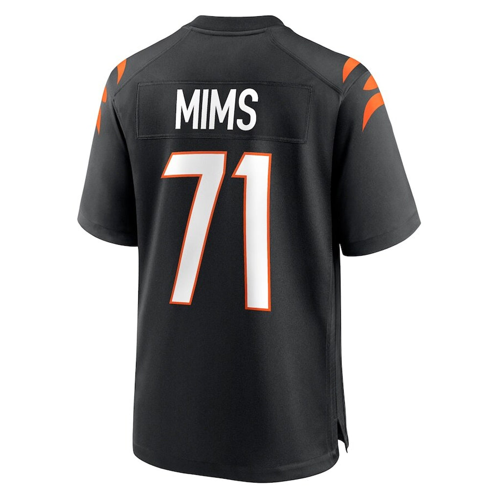 Tlead C.Bengals #71 Amarius Mims Player Black Home Game Stitched Jerseys