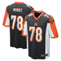Tlead C.Bengals #78 Anthony Munoz Player Black Alternate Home Game Stitched Jerseys