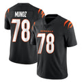 Tlead C.Bengals #78 Anthony Munoz Player Black Vapor Untouchable Limited Home Game Stitched Jerseys