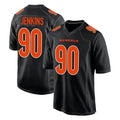 Tlead C.Bengals #90 Kris Jenkins Jr Player Black Fashion Game Stitched Jerseys