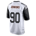 Tlead C.Bengals #90 Kris Jenkins Jr Player White Alternate Home Game Stitched Jerseys