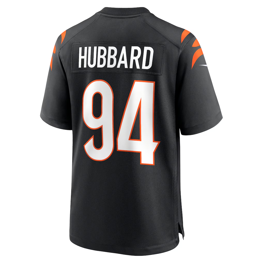Tlead C.Bengals #94 Sam Hubbard Black Player Game Stitched Jerseys