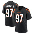 Tlead C.Bengals #97 Dexter Lawrence II Player Black Home Game Stitched Jerseys