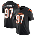 Tlead C.Bengals #97 Dexter Lawrence II Player Black Vapor Untouchable Limited Home Game Stitched Jerseys