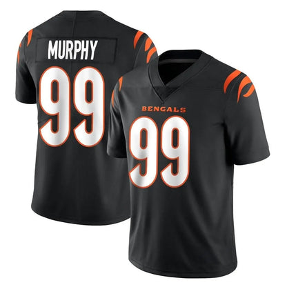 Tlead C.Bengals #99 Myles Murphy Player Black Vapor Untouchable Limited Home Game Stitched Jerseys