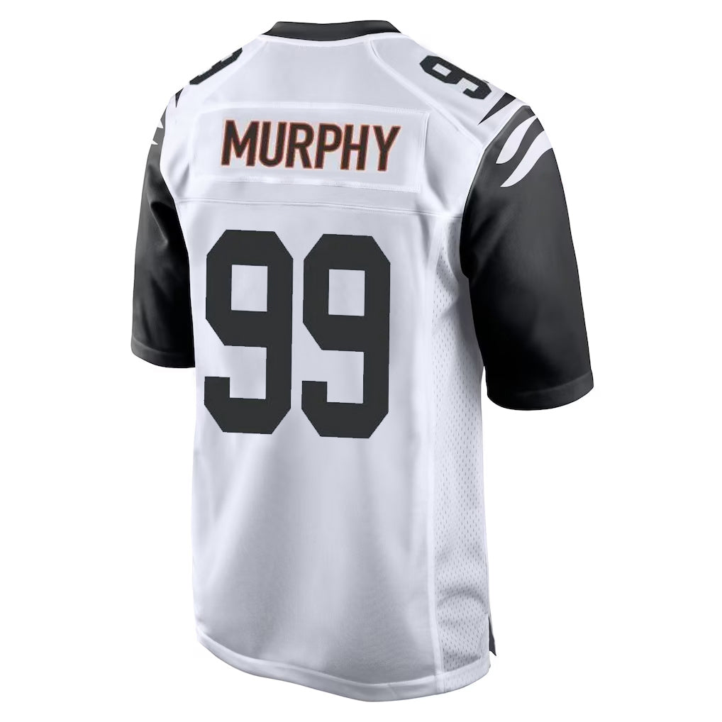 Tlead C.Bengals #99 Myles Murphy Player White Alternate Home Game Stitched Jerseys