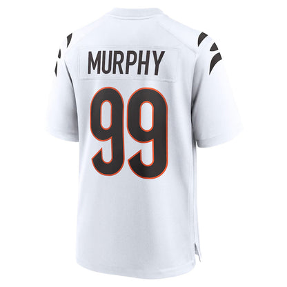 Tlead C.Bengals #99 Myles Murphy Player White Home Game Stitched Jerseys