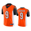 Tlead C.Bengals #9 Joe Burrow Player Orange Limited Home Game Stitched Jerseys