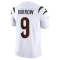 Tlead C.Bengals #9 Joe Burrow Player White Vapor F.U.S.E. Limited Stitched Jerseys