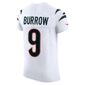 Tlead C.Bengals #9 Joe Burrow White Vapor F.U.S.E. Elite Stitched Jerseys