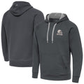 Tlead C.Browns Gray Brushed Carbon Pullover Hoodie Blank Player Limited Stitched Jerseys