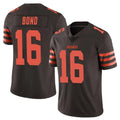 Tlead C.Browns #16 Isaiah Bond Player Brown Vapor Limited Stitched Jerseys
