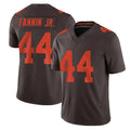 Tlead C.Browns #44 Harold Fannin Jr. Player Brown Limited Vapor F.U.S.E. Alternate Game Stitched Jerseys