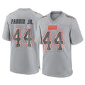Tlead C.Browns #44 Harold Fannin Jr. Player Gray Atmosphere Fashion Game Stitched Jerseys