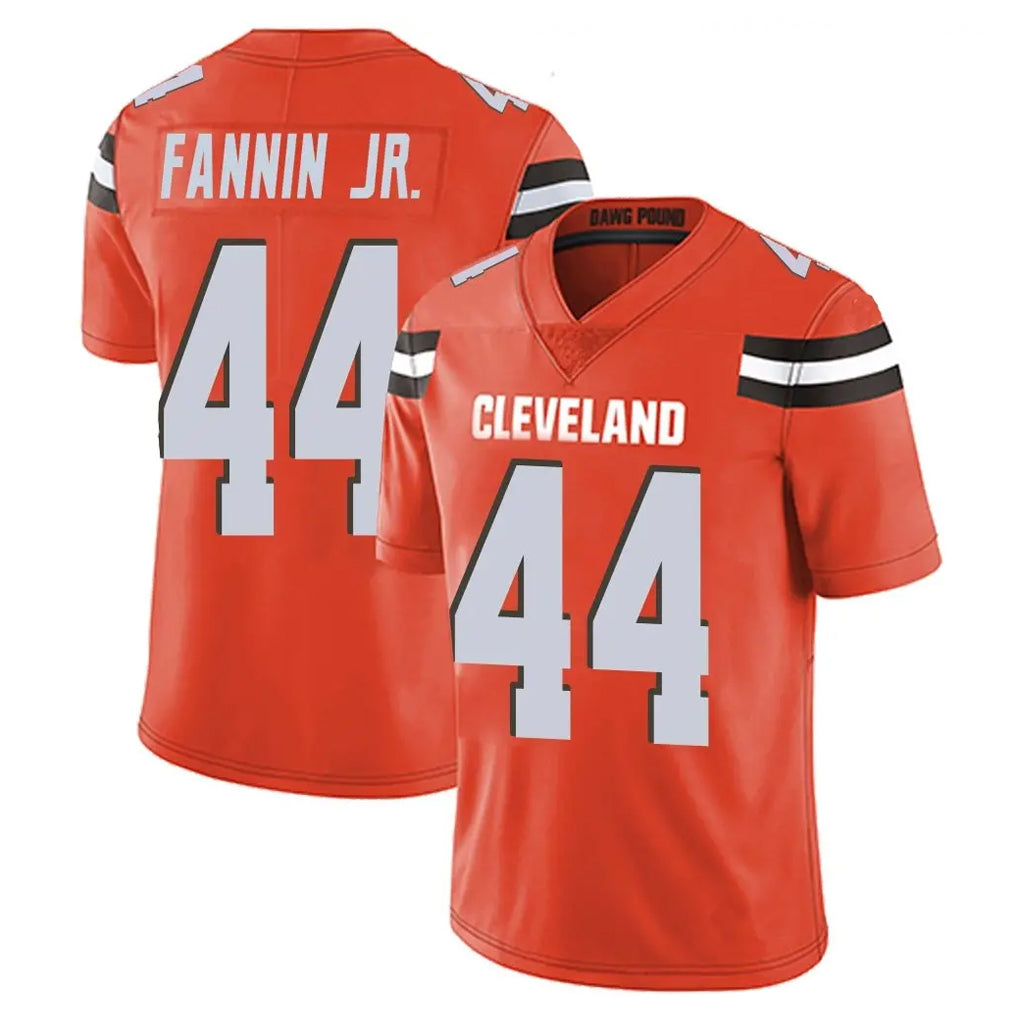 Tlead C.Browns #44 Harold Fannin Jr. Player Orange Alternate Vapor Untouchable Limited Home Game Stitched Jerseys