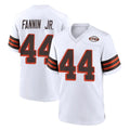 Tlead C.Browns #44 Harold Fannin Jr. Player White Alternate Home Game Stitched Jerseys
