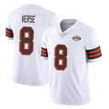 Tlead C.Browns #8 Jared Verse Player White Limited  Vapor 1946 Collection Alternate Game Stitched Jerseys