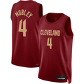 Tlead C.Cavaliers #4 Evan Mobley Wine Swingman Jerseys - Icon Edition