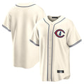Tlead C.Cubs Cream Field of Dreams Home Game Blank Player Stitched Jerseys