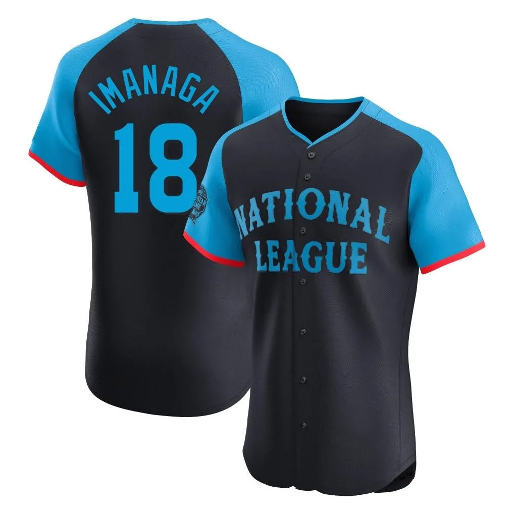 Tlead C.Cubs #18 Shota Imanaga Player Navy National League All-Star Limited Elite Game Home Stitched Jerseys