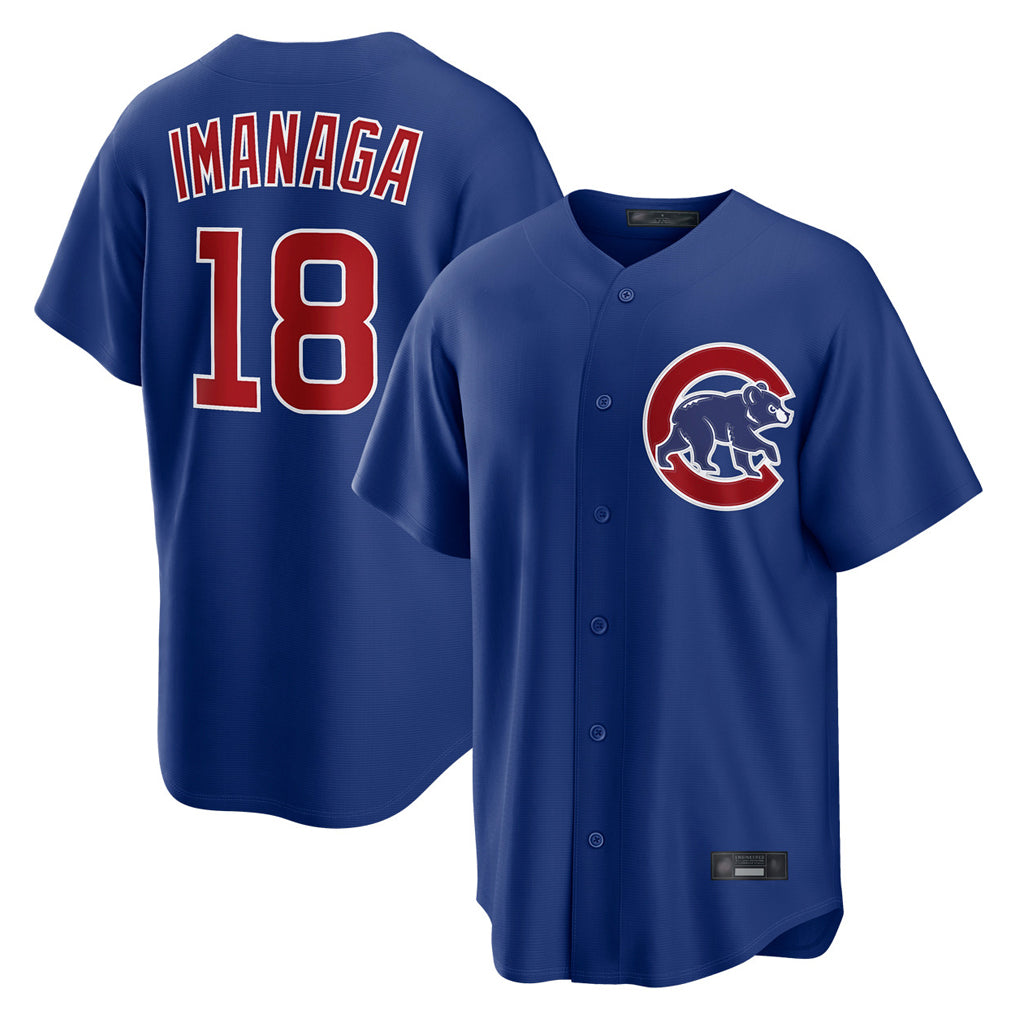 Tlead C.Cubs #18 Shota Imanaga Player Royal Home Game Stitched Jerseys