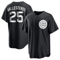 Tlead C.Cubs #25 Mois¡§|s Ballesteros Player Black Game Stitched Jerseys