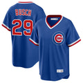Tlead C.Cubs #29 Michael Busch Player Royal T-shirt Cooperstown Collection Limited Stitched Jerseys