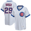 Tlead C.Cubs #29 Michael Busch Player White T-shirt Cooperstown Collection Limited Stitched Jerseys