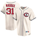 Tlead C.Cubs #31 Greg Maddux Player Cream Field of Dreams Limited Home Game Stitched Jerseys