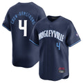 Tlead C.Cubs #4 Pete Crow-Armstrong Player Navy City Connect Limited Home Stitched Jerseys