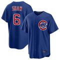 Tlead C.Cubs #6 Matt Shaw Player Royal Home Game Stitched Jerseys