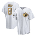 Tlead C.Cubs #8 Ian Happ Player Gold All-Star Game Home Stitched Jerseys
