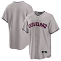 Tlead C.Guardians Gray Game Home Blank Player Stitched Jerseys