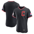 Tlead C.Guardians Navy Limited Elite Home Blank Player Stitched Jerseys