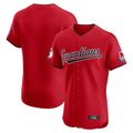 Tlead C.Guardians Red Limited Elite Home Blank Player Stitched Jerseys