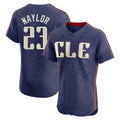 Tlead C.Guardians #23 Bo Naylor Player Navy City Connect Limited Elite Home Stitched Jerseys
