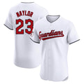 Tlead C.Guardians #23 Bo Naylor Player White Limited Elite Home Stitched Jerseys