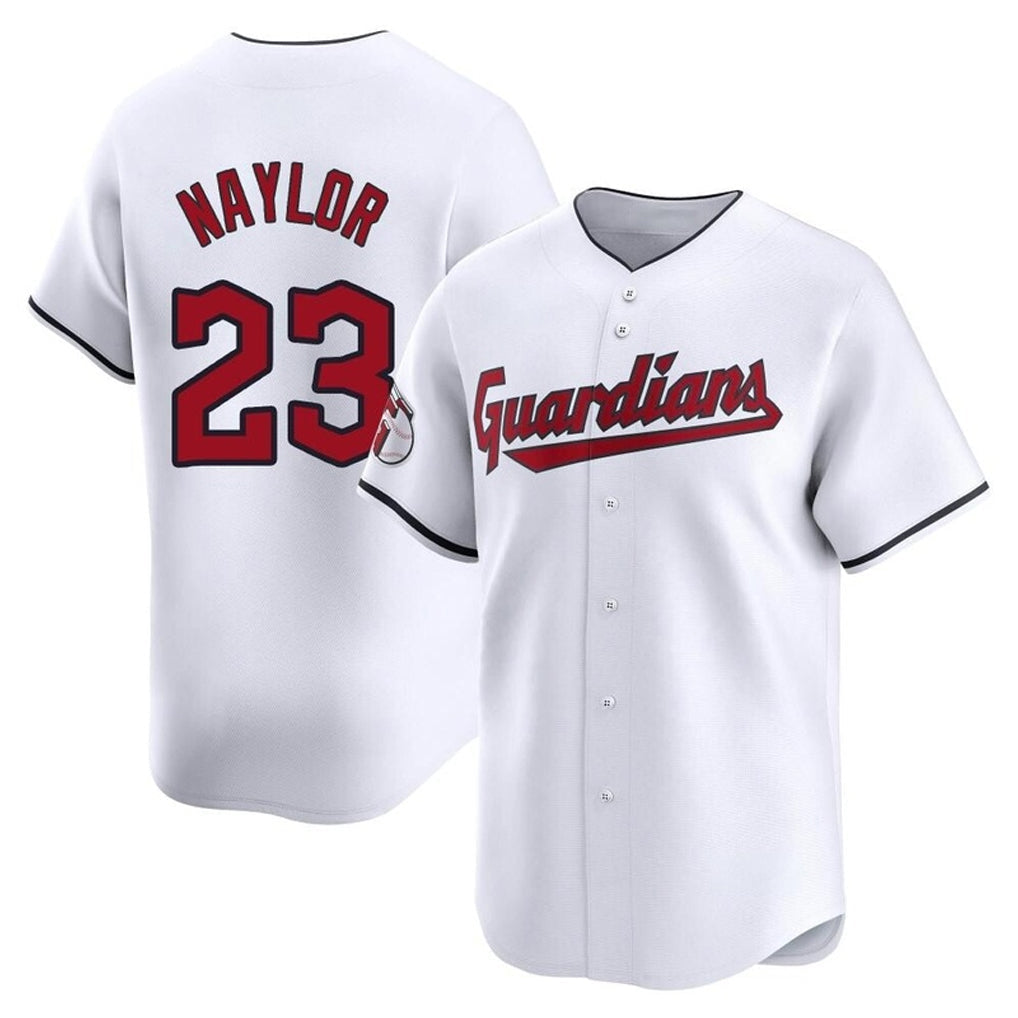 Tlead C.Guardians #23 Bo Naylor Player White Limited Home Stitched Jerseys