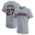 Tlead C.Guardians #27 Austin Hedges Player Gray Road Limited Elite Home Stitched Jerseys
