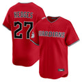 Tlead C.Guardians #27 Austin Hedges Player Red Limited Home Stitched Jerseys