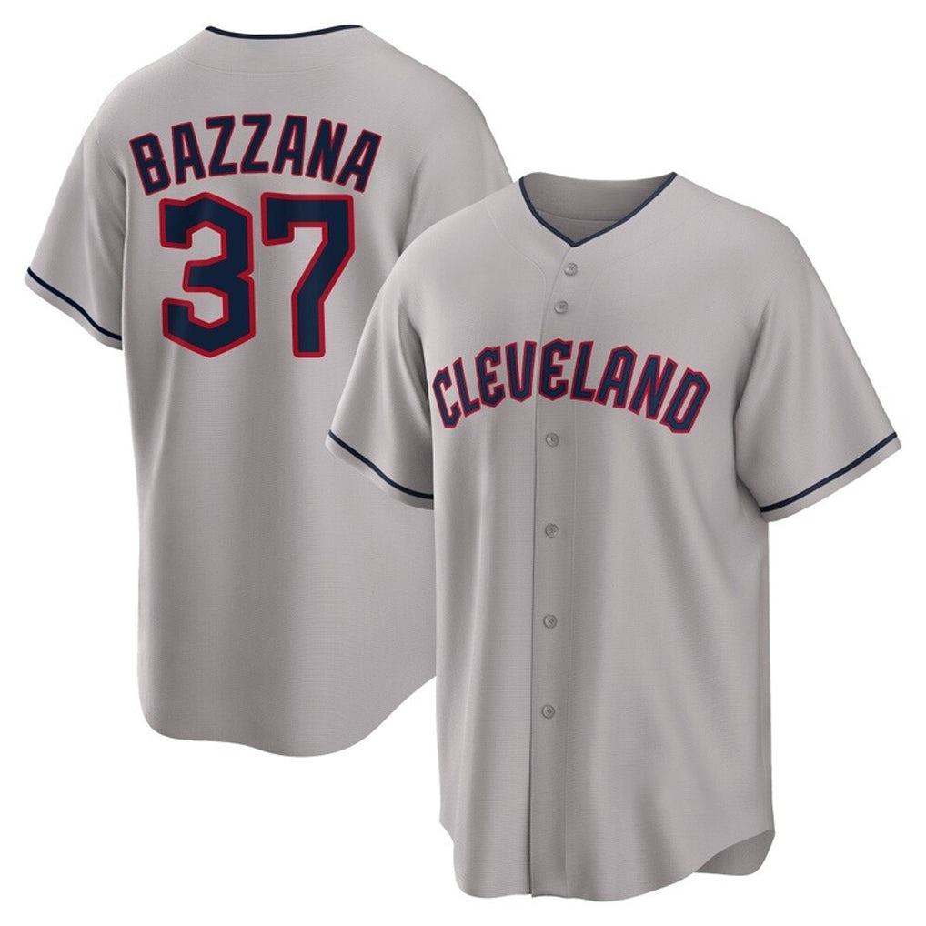 Tlead C.Guardians #37 Travis Bazzana Player Gray Game Home Stitched Jerseys