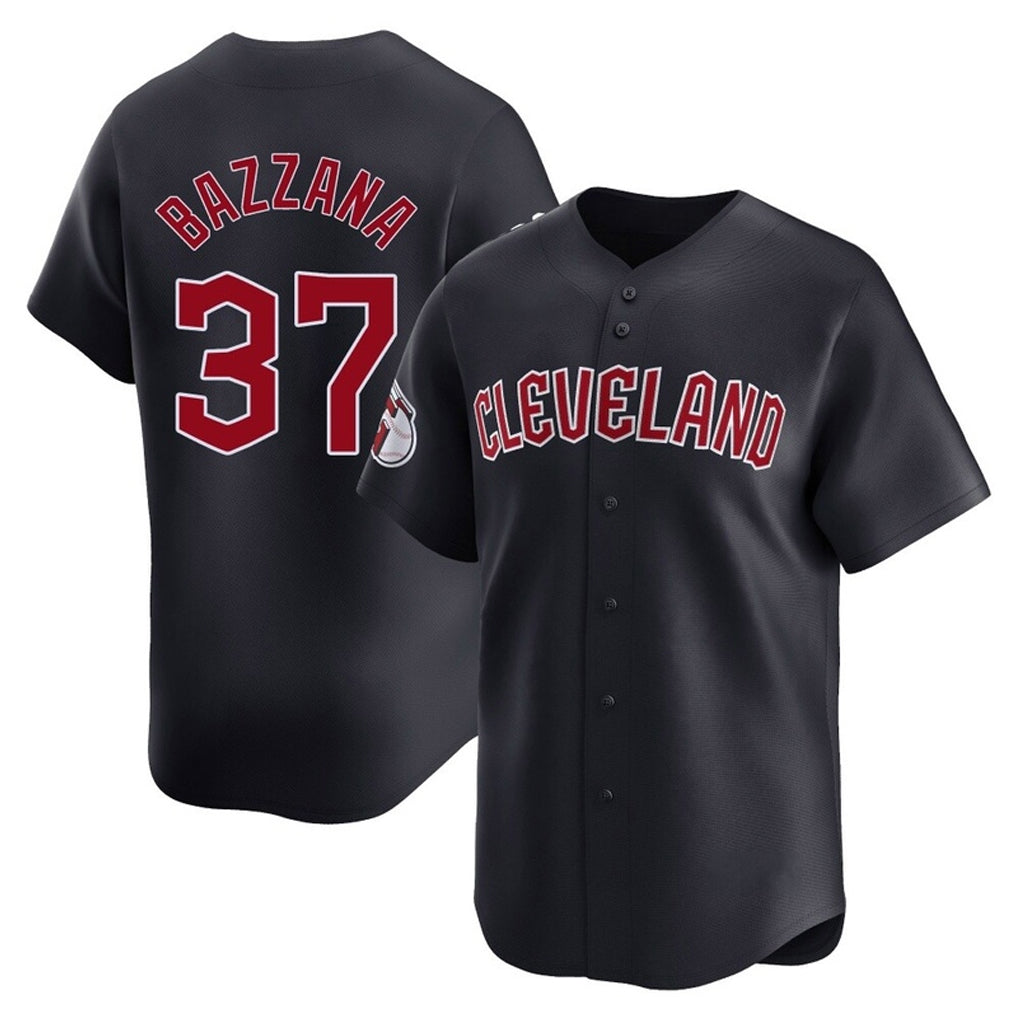 Tlead C.Guardians #37 Travis Bazzana Player Navy Limited Home Game Stitched Jerseys