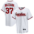 Tlead C.Guardians #37 Travis Bazzana Player White Game Home Stitched Jerseys