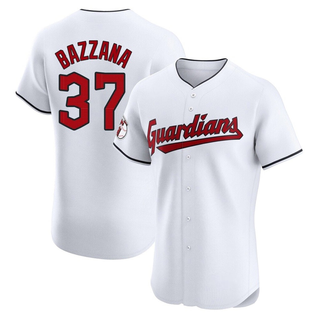 Tlead C.Guardians #37 Travis Bazzana Player White Limited Elite Home Stitched Jerseys